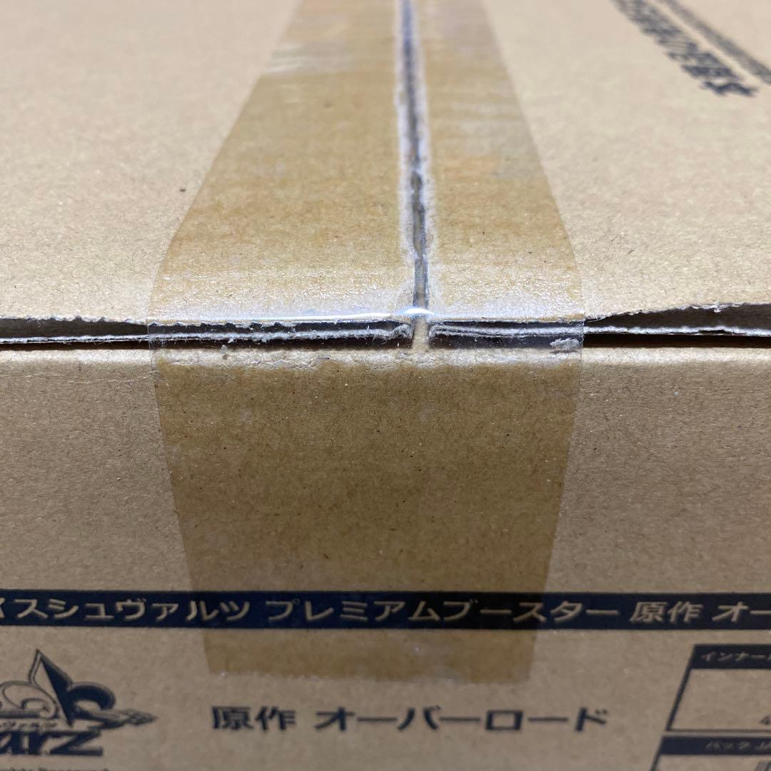 ヴァイスシュヴァルツ プレミアムブースター 原作オーバーロード未開封1カートン