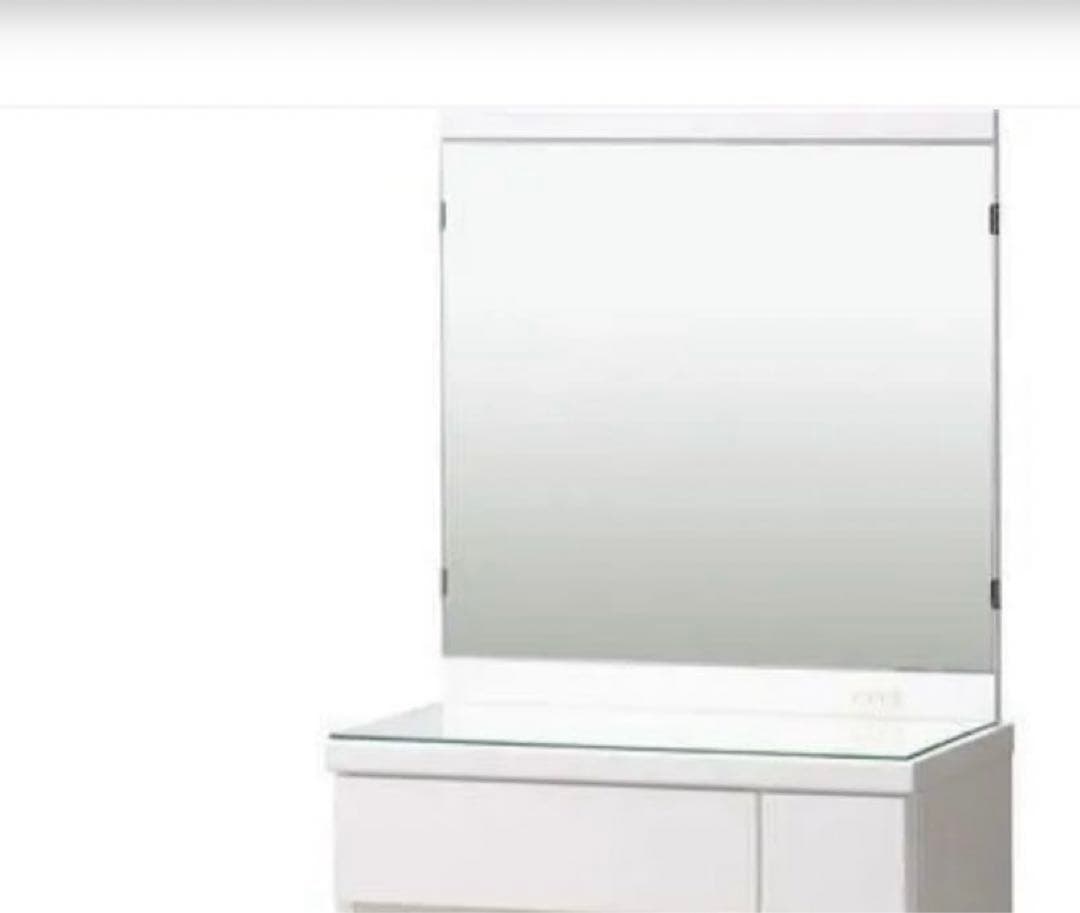 ホワイト　ドレッサー ニトリ　椅子付き　椅子