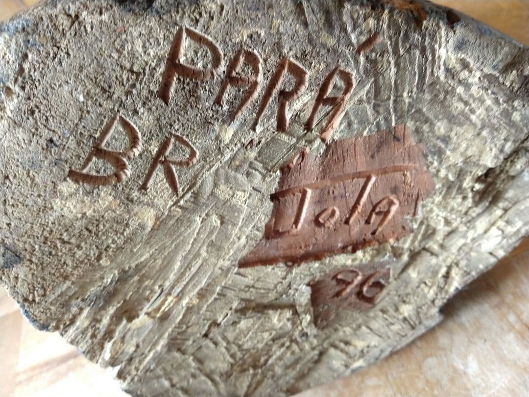 アメリカ　アンティーク　木彫り　PARA BR TOTA 96