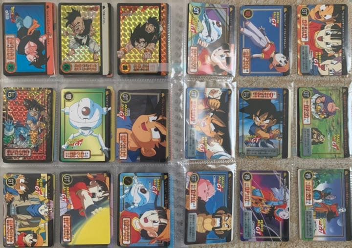 カードダス　ドラゴンボールZ ドラゴンボールGT 89枚セット
