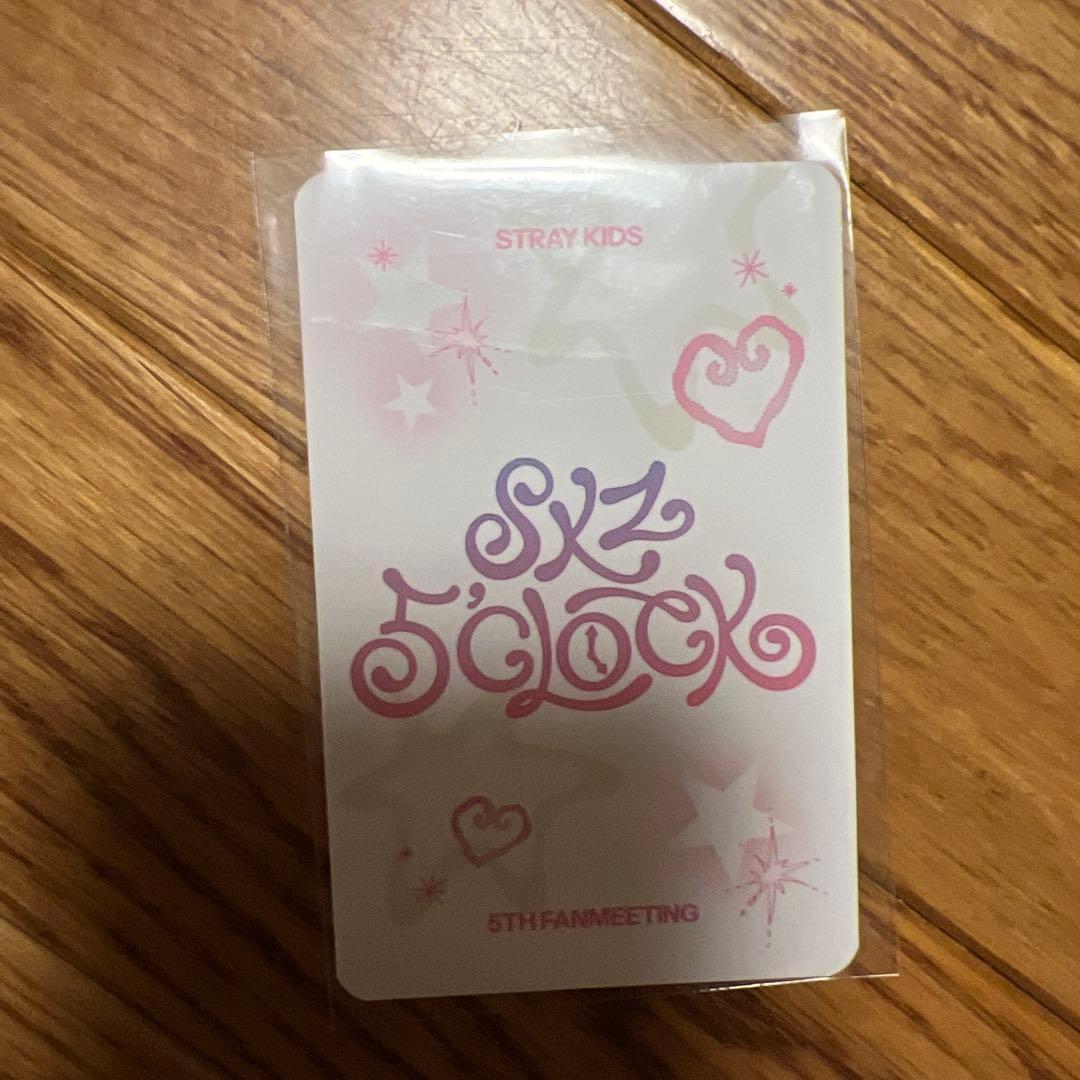 ハン　ブランケット 5'clock ペンミ 付属 トレカ　HAN