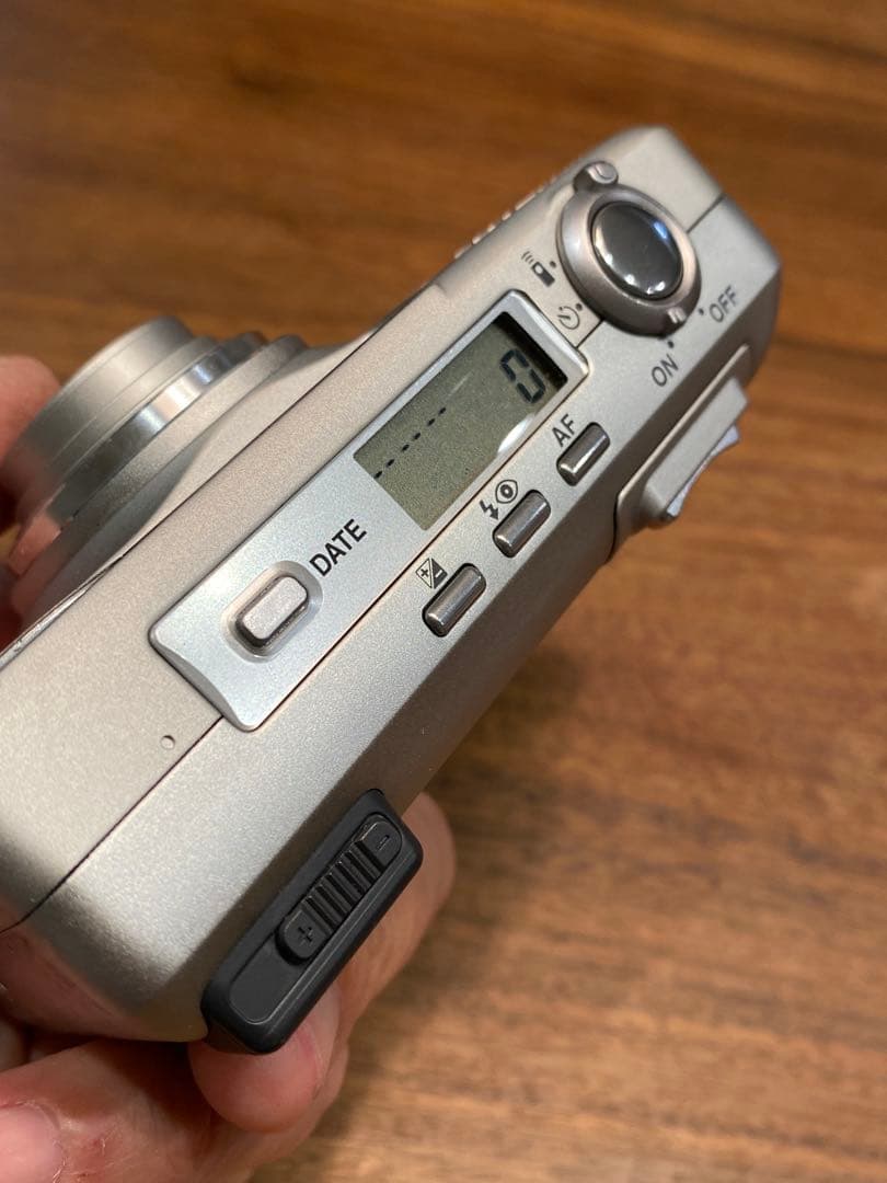 PENTAX ESPIO 24EW シルバー コンパクトフィルムカメラ　動作品
