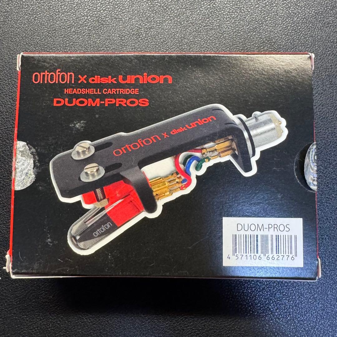 ortofon disk union DUOM-PROS カートリッジ
