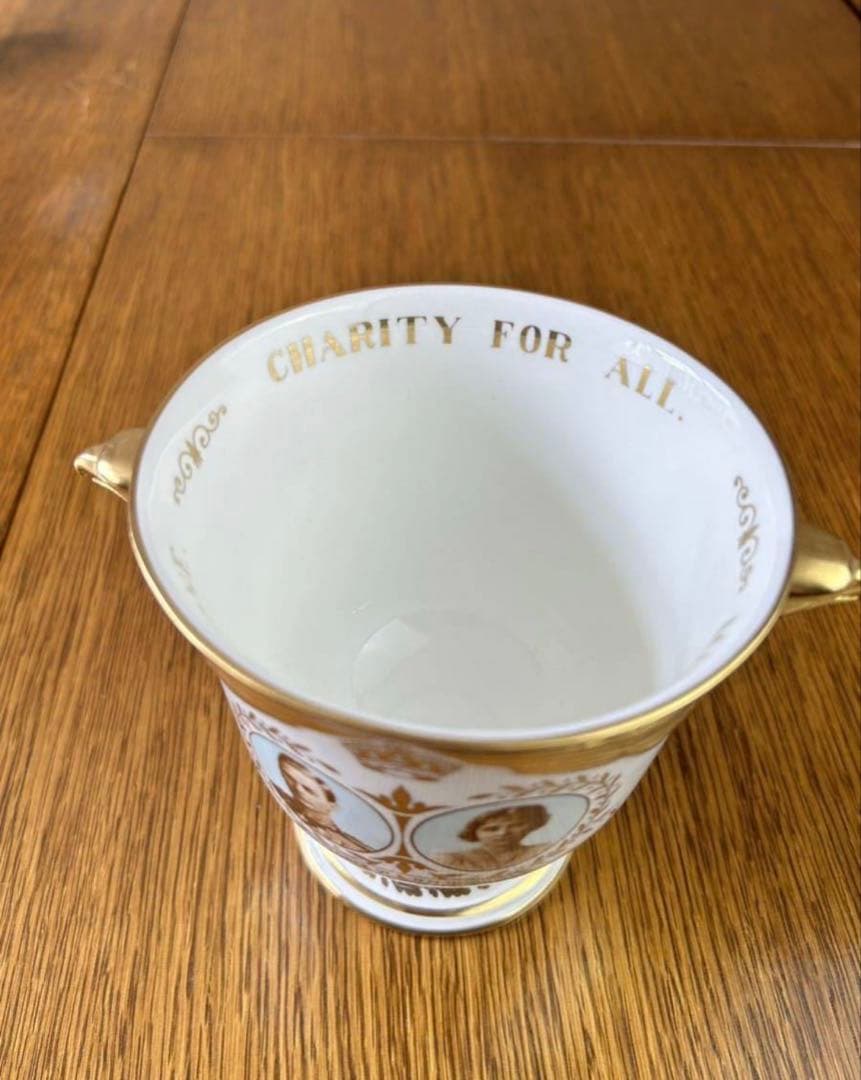 3000点限定生産 ロイヤルクラウンダービー 1939年ジョージ6世 ゴブレット