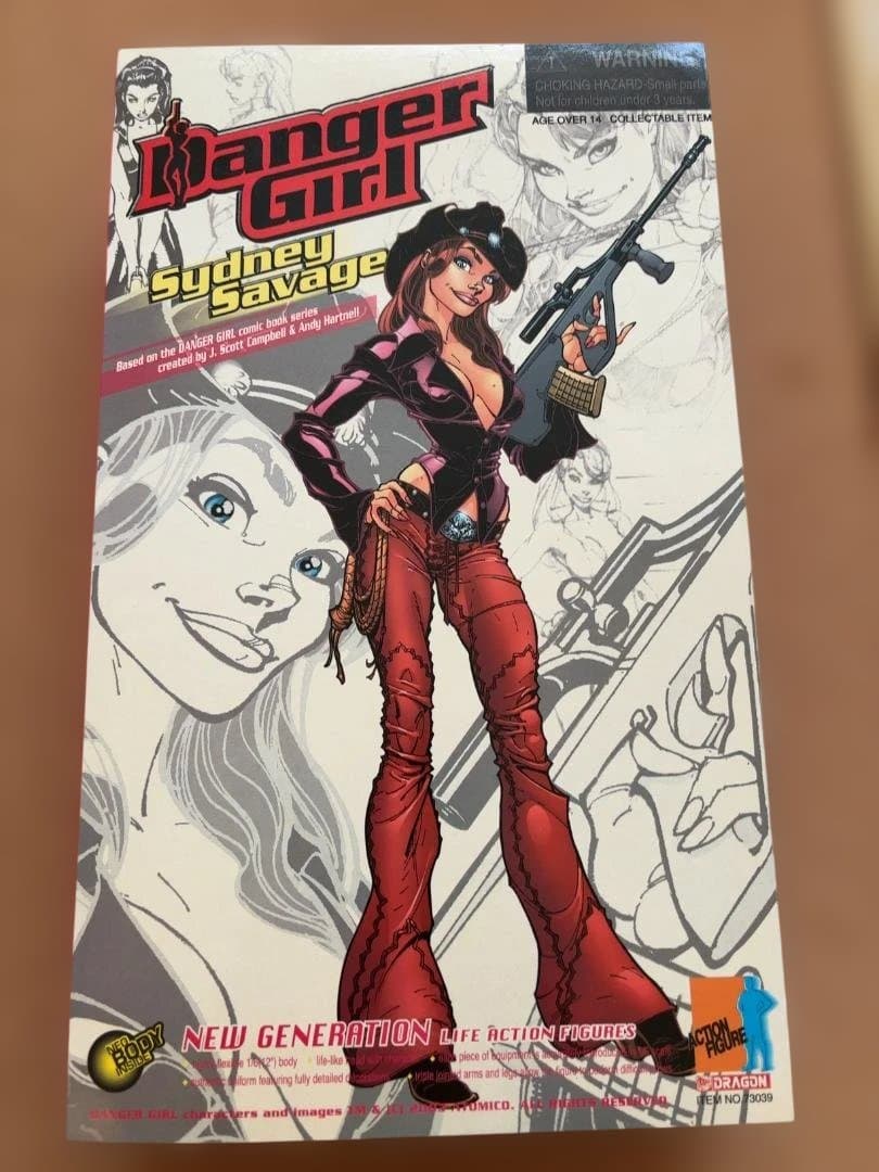 DRAGON　デンジャーガール　フィギュア　２体セット