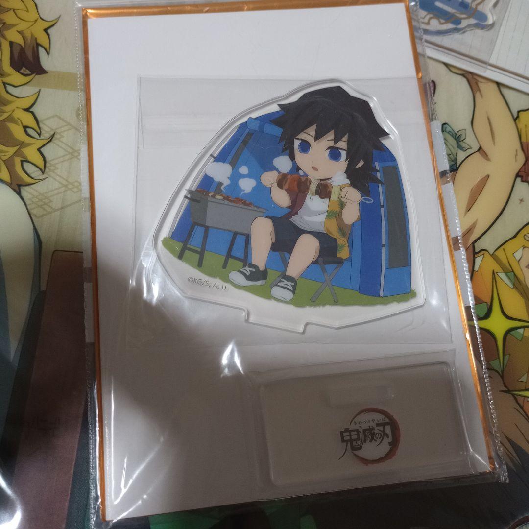 鬼滅の刃　冨岡義勇　マスコット　ぬいぐるみ　全集中展　アクリルスタンド　カフェ