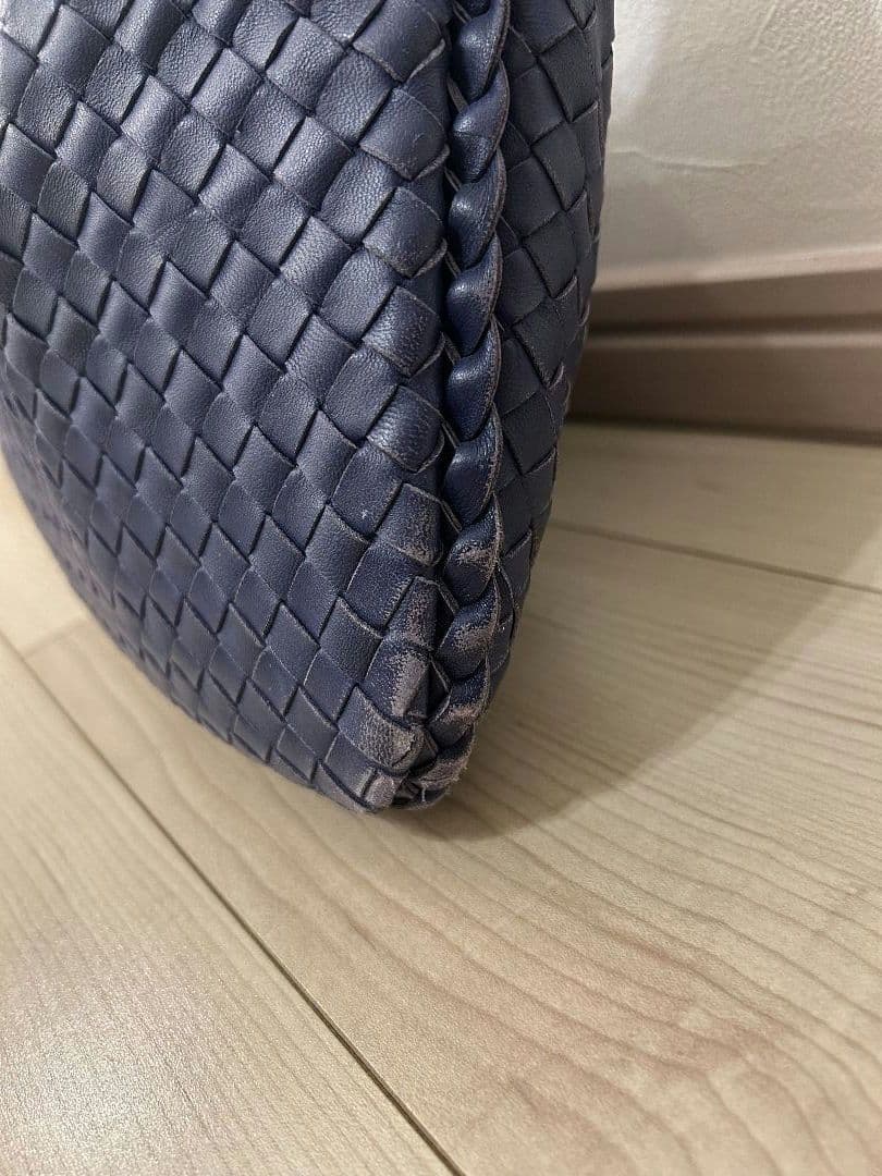 ボッテガ ワンショルダーバッグ ホーボー イントレチャート レザー　パープル