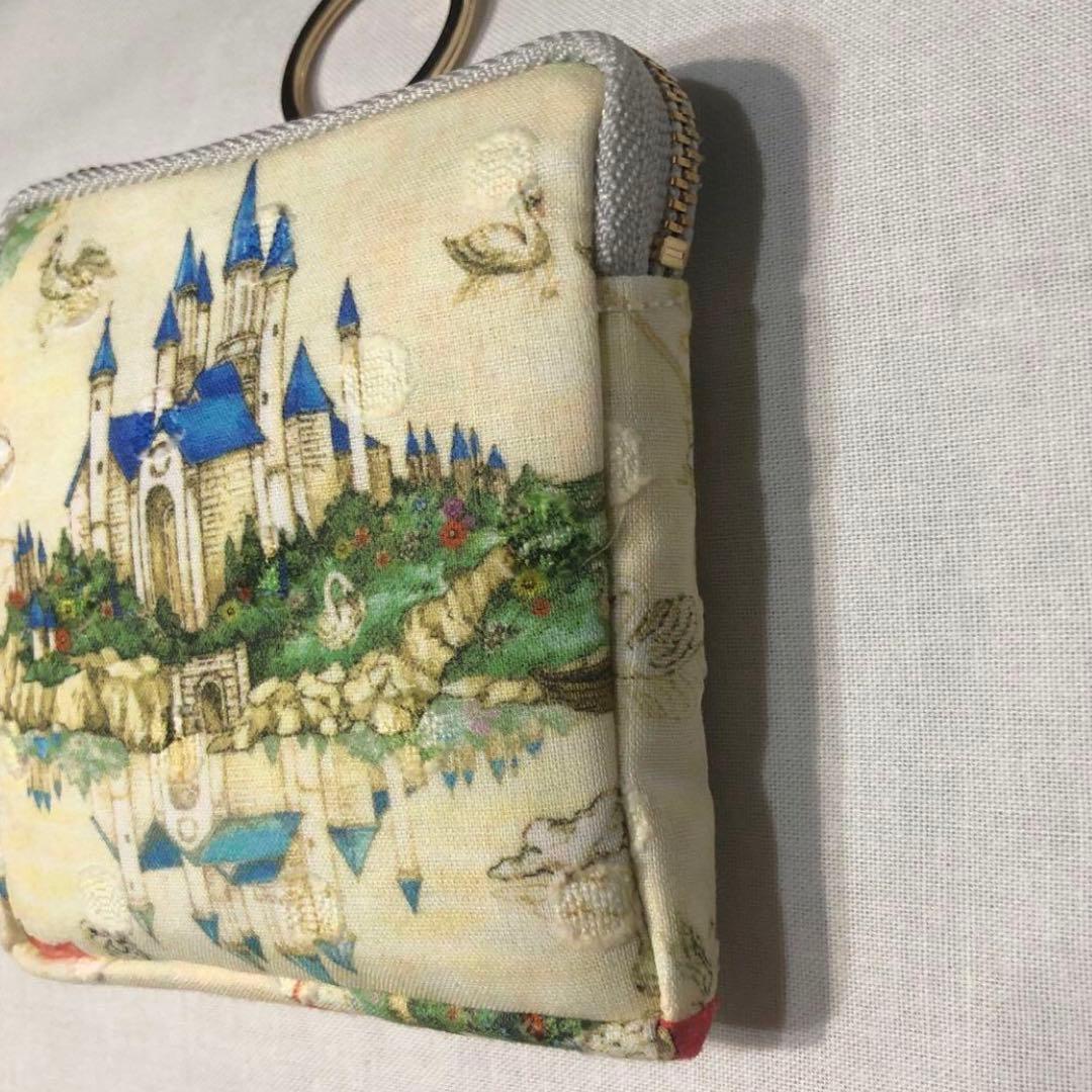 1775.ハンドメイド　スクエア型ショルダーポーチ　フランシュリッペ