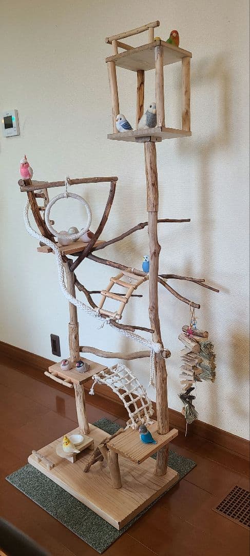 ① むらゆオーダーページ　ハンドメイド　流木　アスレチック