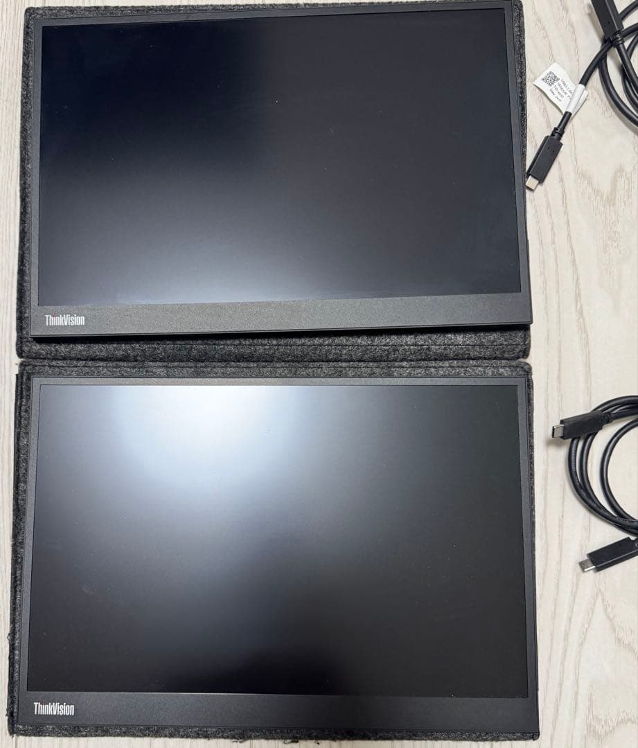 LenovoThinkVision M14d 2台セット