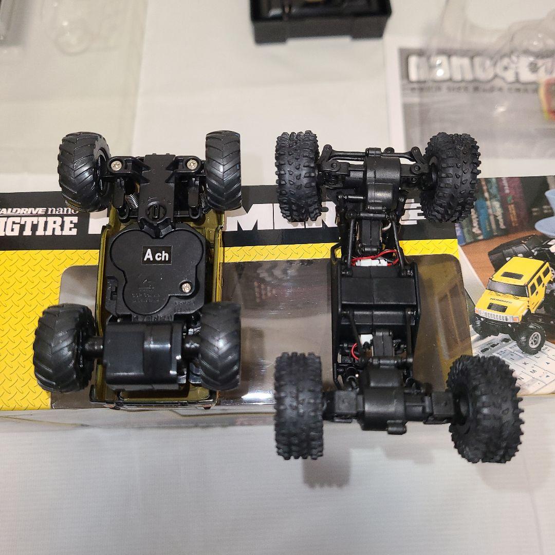 絶版 nano QLO、1/58 リアルドライブ ナノ ビッグタイヤ ハマー