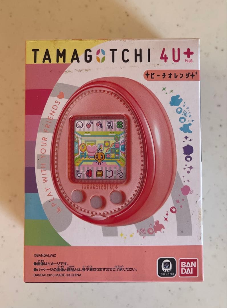Tamagotchi 4U+ ピーチオレンジ