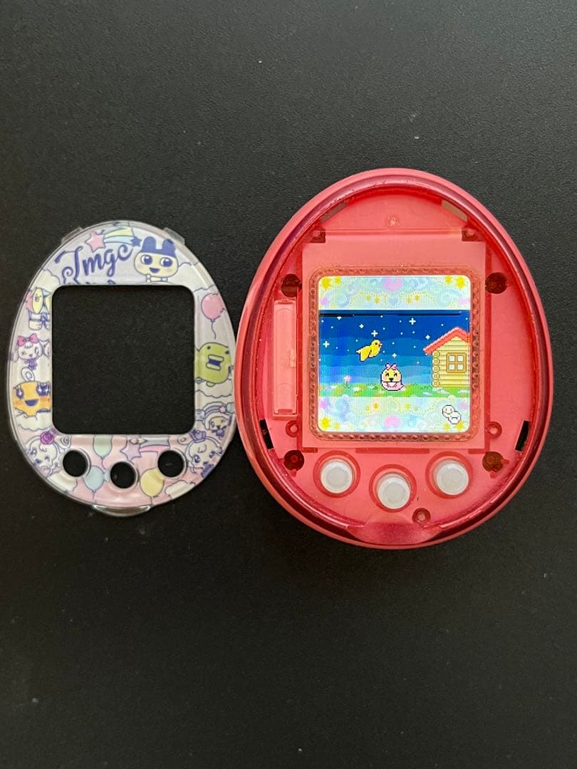 たまごっち4U＋ ローズピンク 着せ替えカバー付き