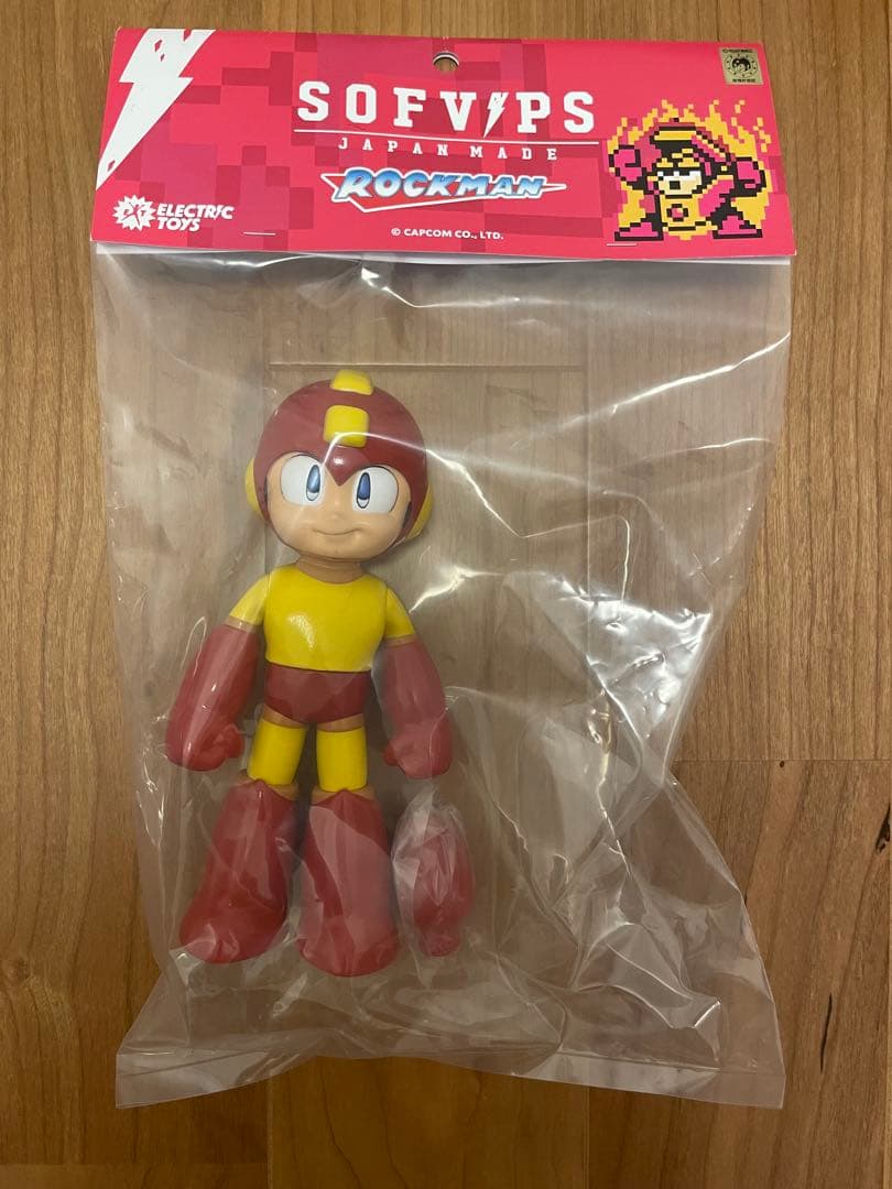 ロックマン ソフビフィギュア アトミックファイヤー ver SOFVIPS