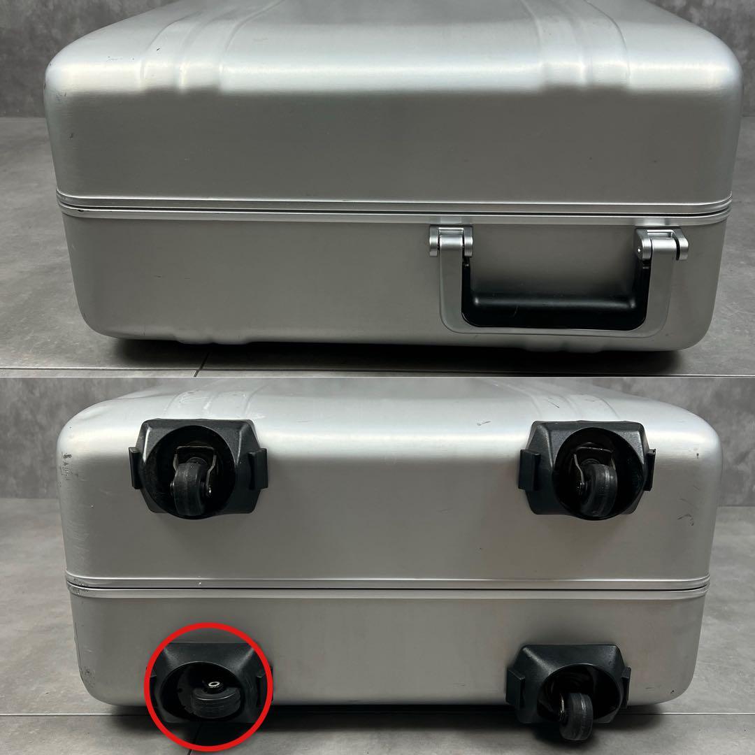 ゼロハリバートン　アルミスーツケース　約70L　キャリーバッグ　ビジネス　出張