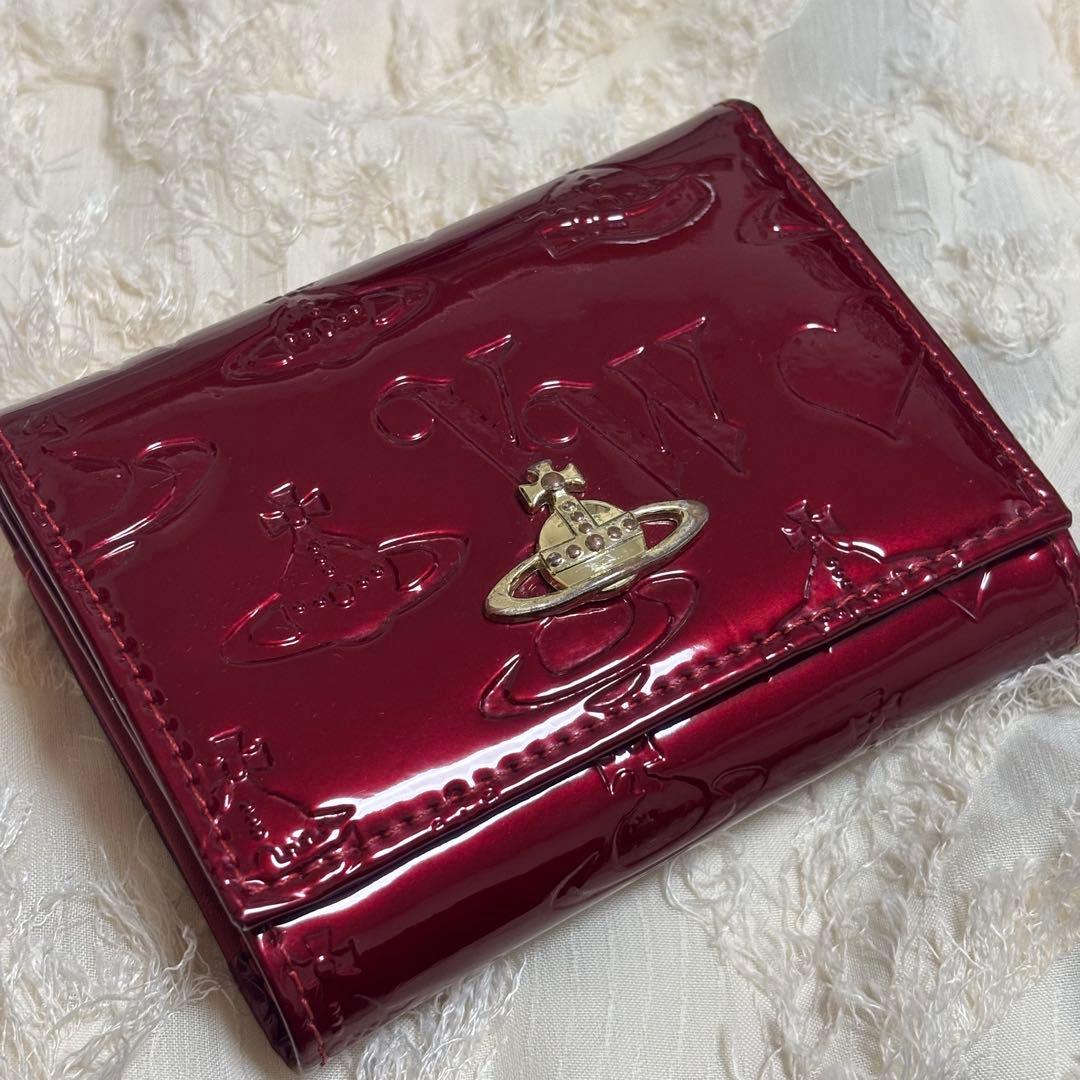 Vivienne Westwood 三つ折り財布 レッド