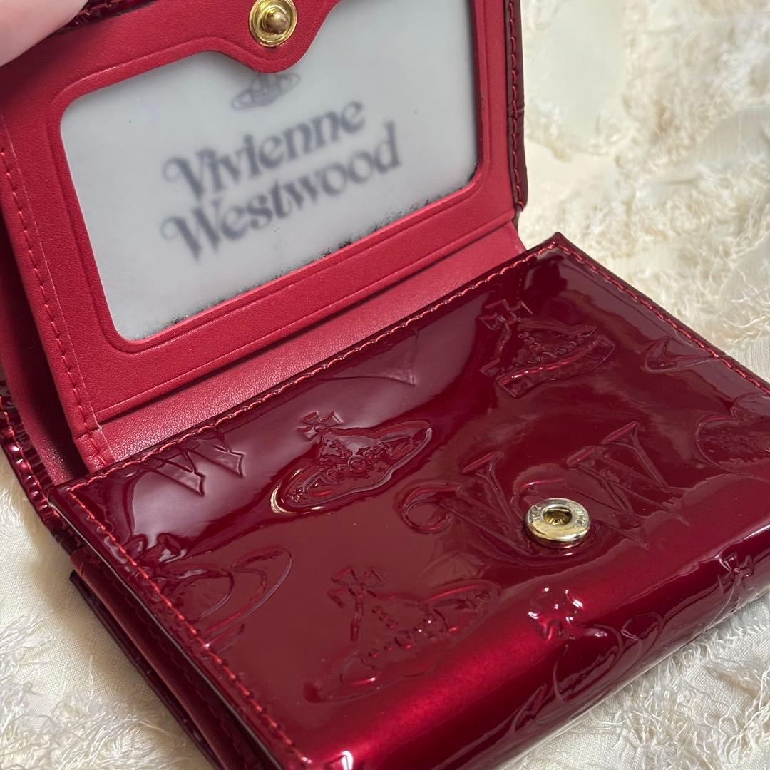 Vivienne Westwood 三つ折り財布 レッド