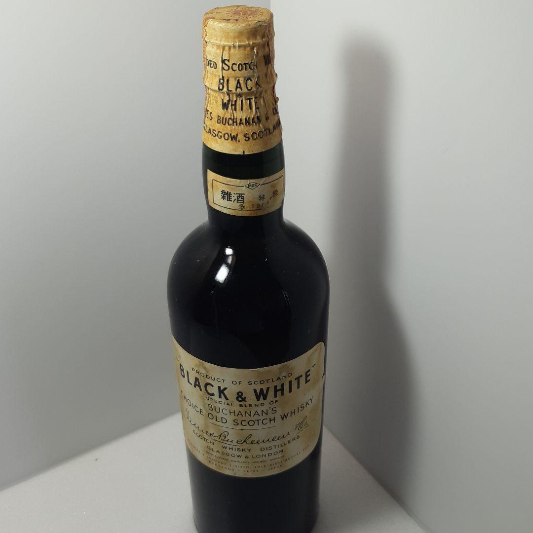 宮田　BLACK&WHITE　ブラック&ホワイト　雑酒　特級　1953年