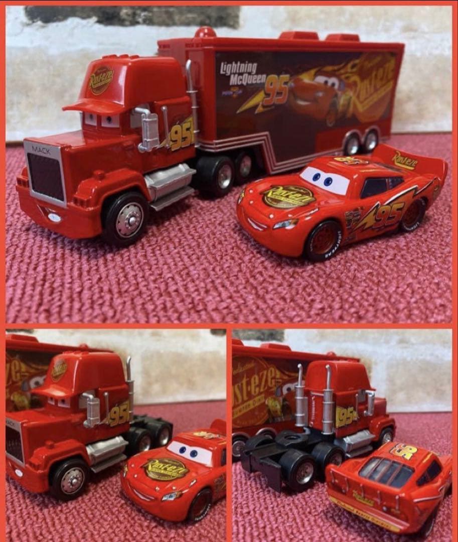 【新品】カーズマック トラックトレーラー　5セット　ミニカー収納トレーラー