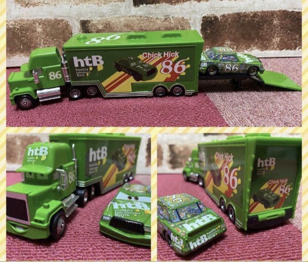 【新品】カーズマック トラックトレーラー　5セット　ミニカー収納トレーラー