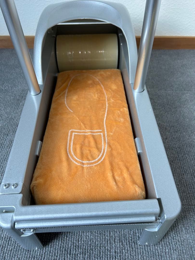 靴フィルムディスペンサー、自動靴カバーマシン、300mフィルム付き