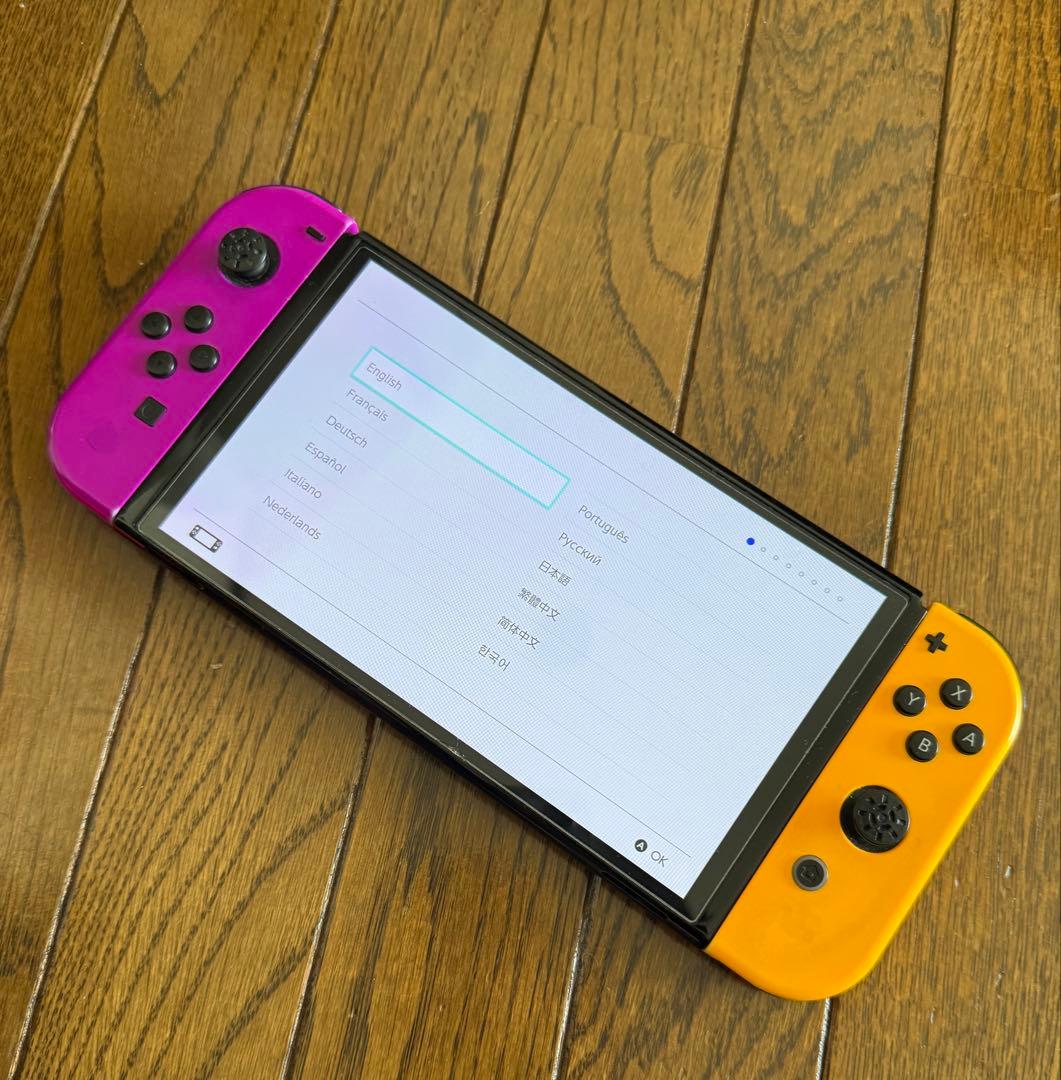 動作OK Nintendo Switch 青/赤 本体　Joy-Con追加