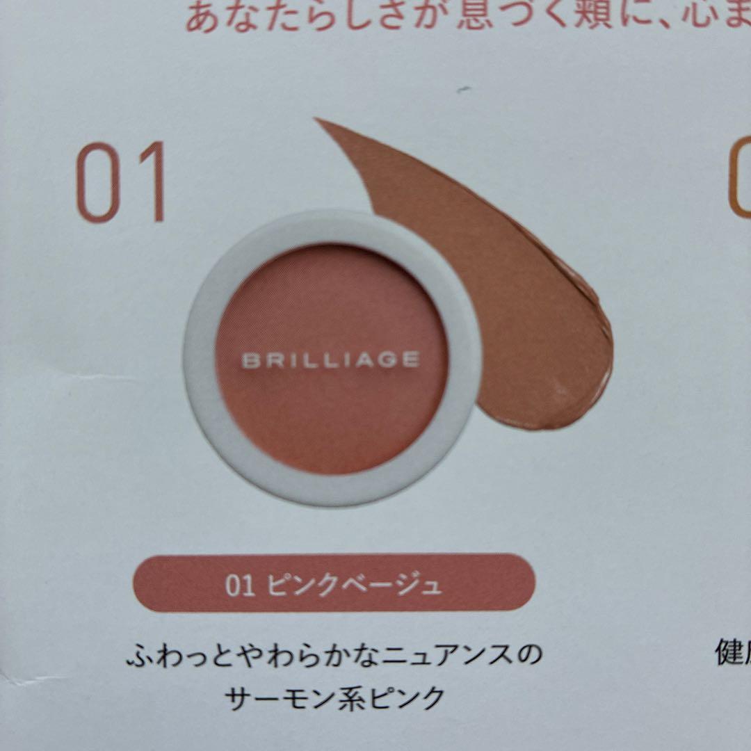 BRILLIAGE カモフラージュ　コンシーラーチーク&ワイドフィンガーブラシ