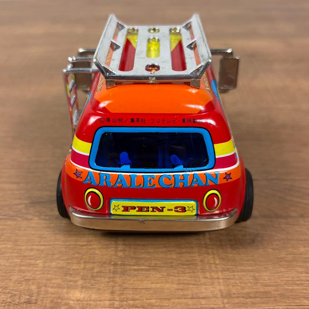 Dr.スランプ アラレちゃん ブリキ バス ミニカー 鳥山明 当時物 ジャンク
