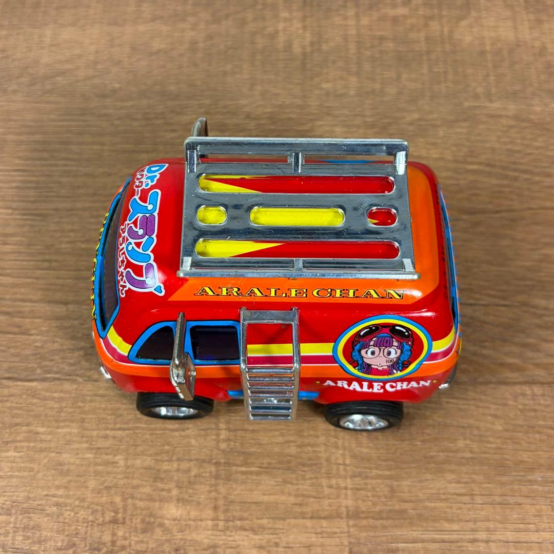 Dr.スランプ アラレちゃん ブリキ バス ミニカー 鳥山明 当時物 ジャンク