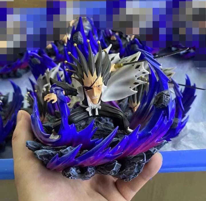 BLEACH  黒衣少年図  更木剣八 ガレージキット ガレキ スタチュー③