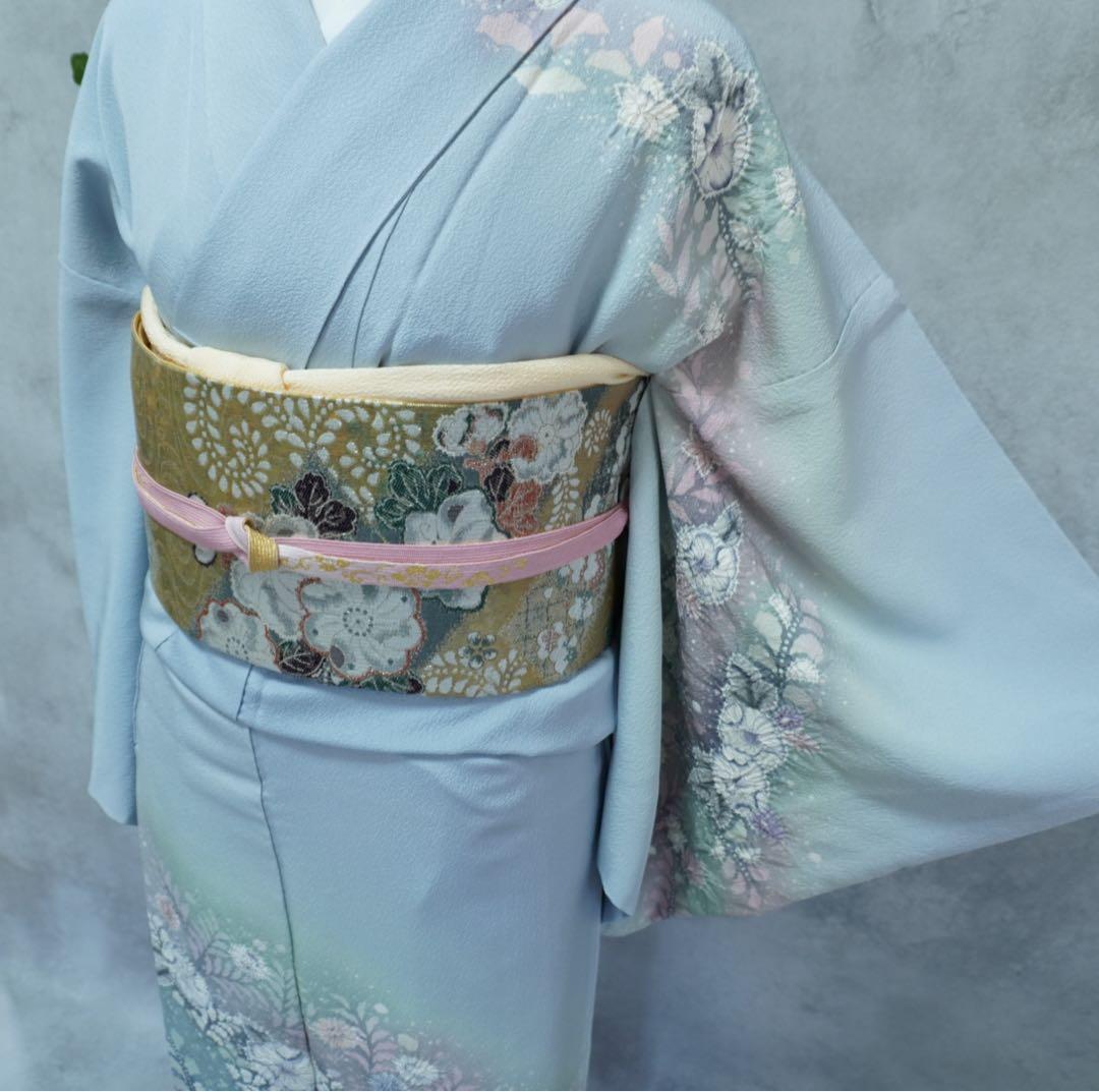 ⭐︎たて⭐︎訪問着フルセット　271▪︎正絹　卒業式　入学式　お宮参り