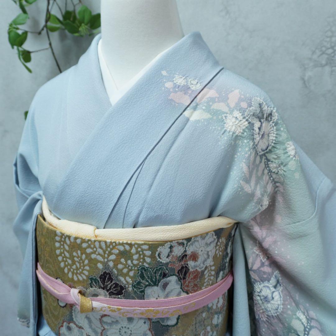 ⭐︎たて⭐︎訪問着フルセット　271▪︎正絹　卒業式　入学式　お宮参り