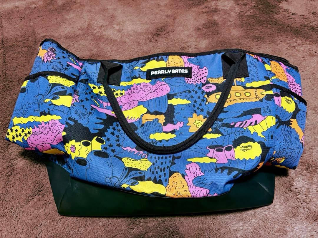 ︎【美品】PEARLY GATES パーリーゲイツ　ボストンバッグ　ゴルフバッグ