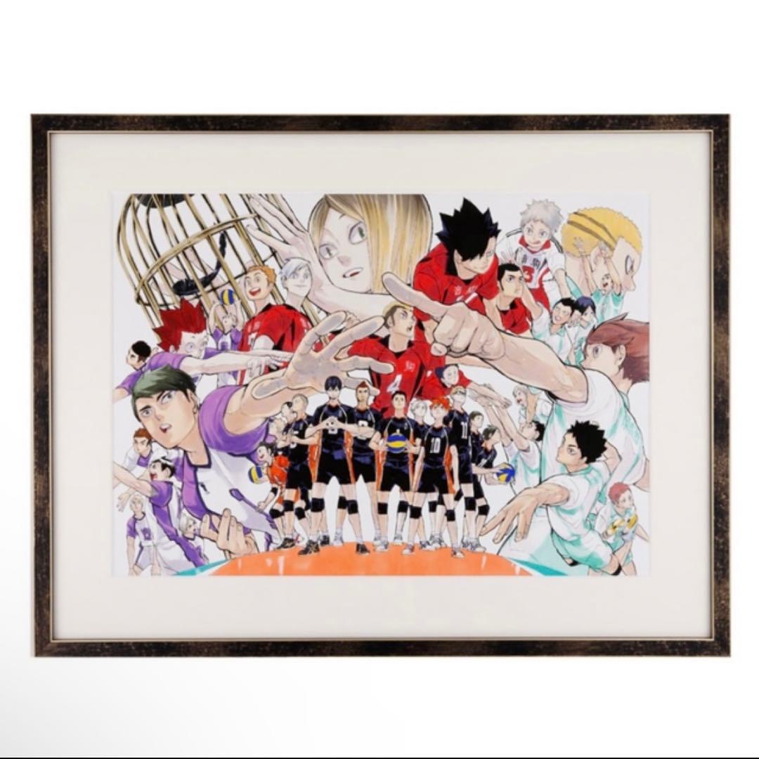 『ハイキュー!!』複製原画 烏野vs.ライバルたち＜ハイキュー!!原画展＞