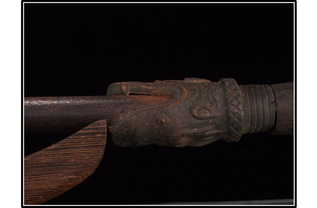 中国時代の兵器　貴重品　銅製　激安骨董品 DE865C15-2