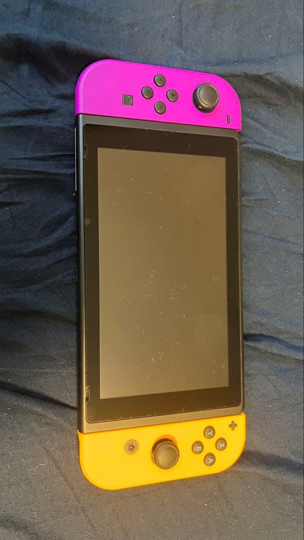 Nintendo Switch ピンク/オレンジ 本体 + ケース