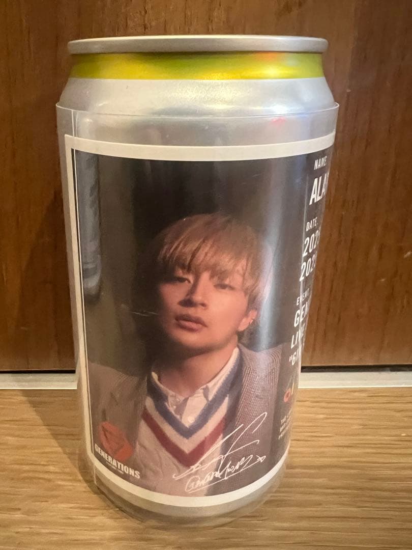 ⭐︎generationsサイン入り☆ サントリーラベル缶
