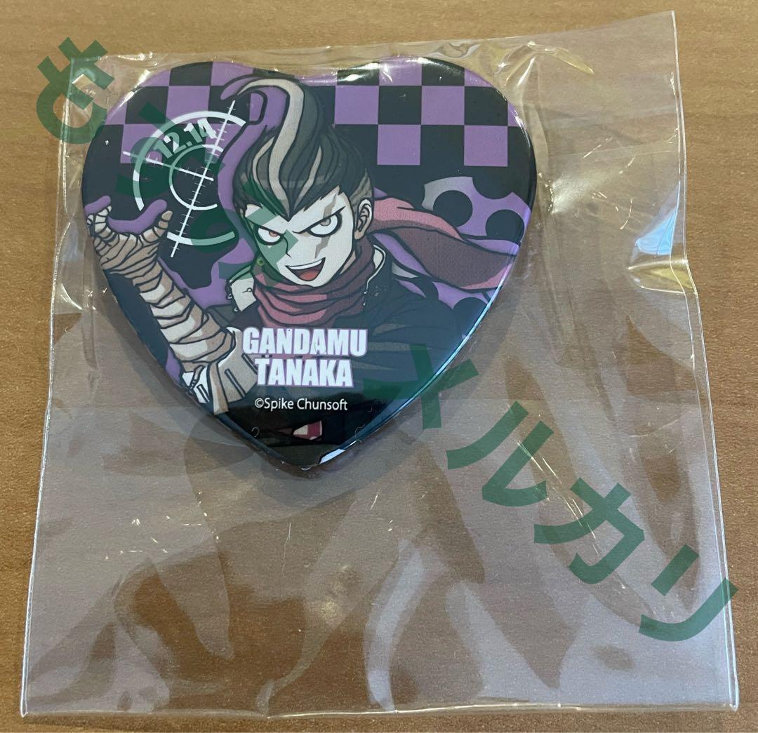 田中眼蛇夢 プリロール ハート型缶バッジ スーパーダンガンロンパ2 スーダン