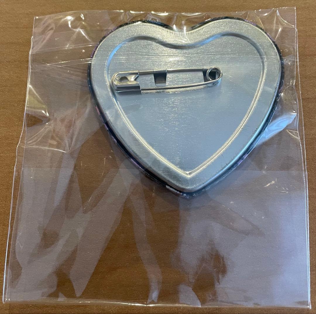 田中眼蛇夢 プリロール ハート型缶バッジ スーパーダンガンロンパ2 スーダン