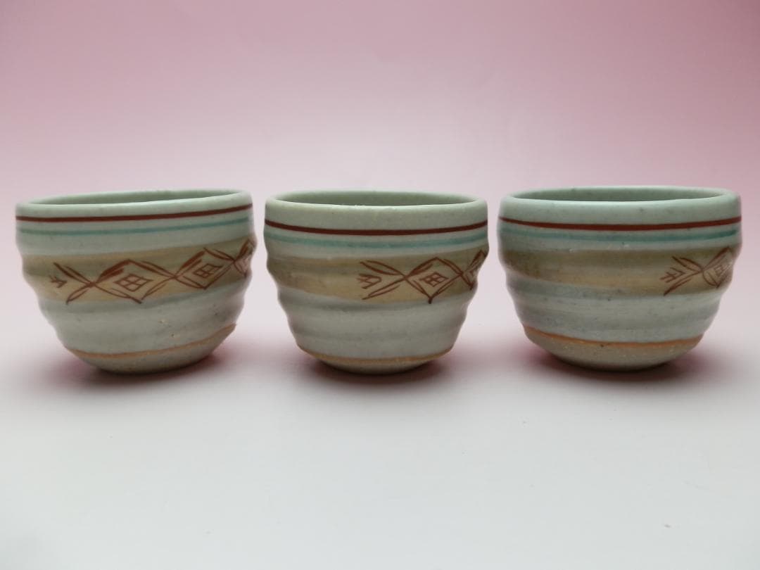 徳田正彦（人間国宝 三代徳田八十吉) 徳利 盃 酒器揃い 71215