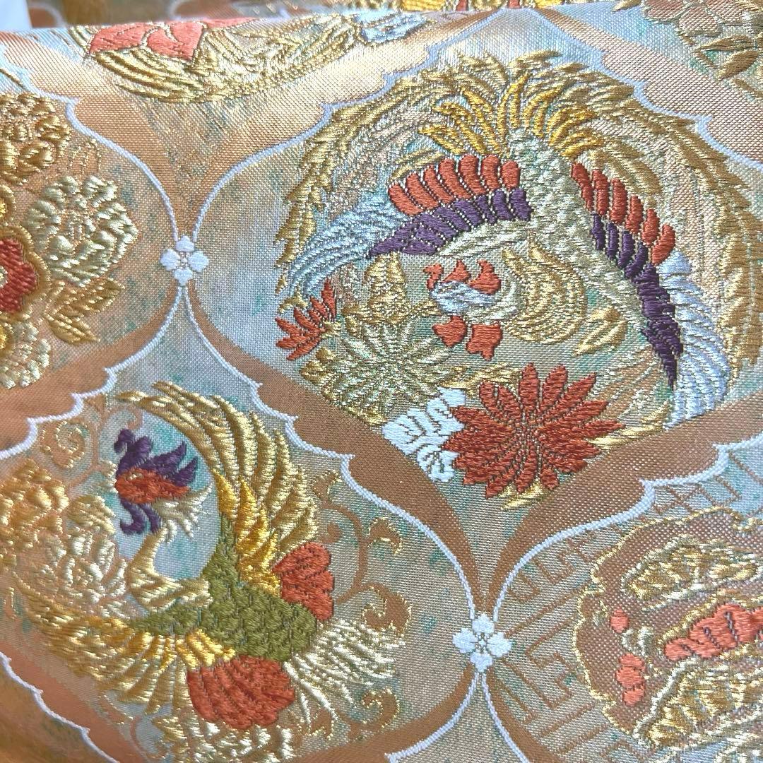 461 振袖フルセット 正絹 緑 グリーン 絞り 金彩 駒刺繍 やまと レトロ