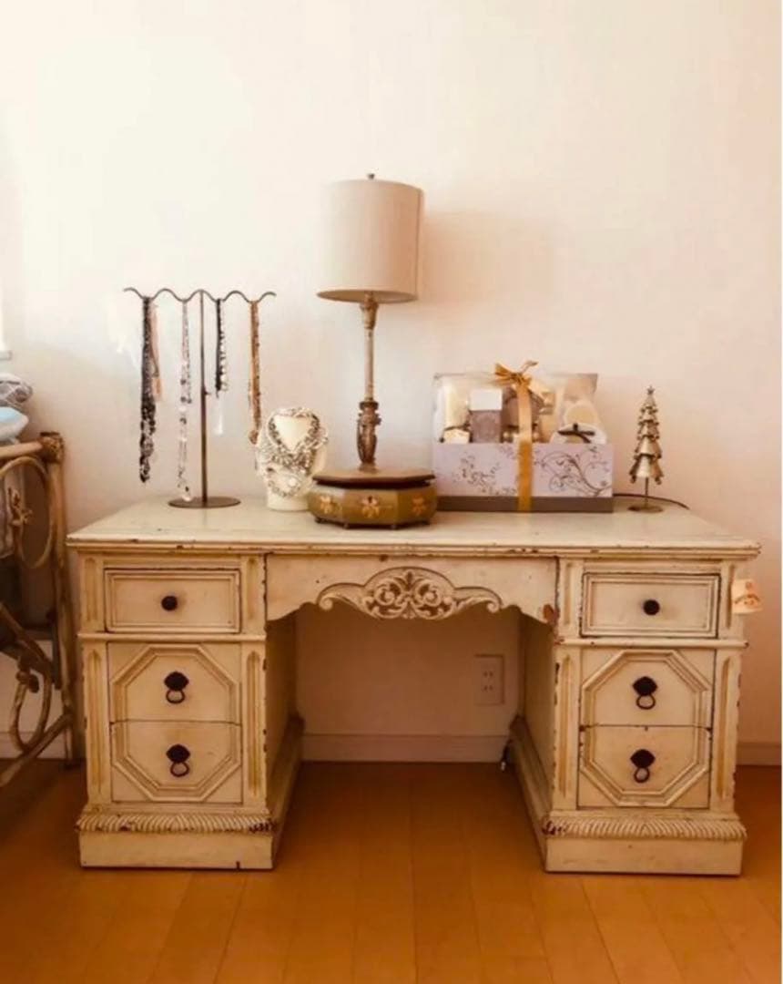 アンティーク 古家具 ドレッサー台 シャビー
