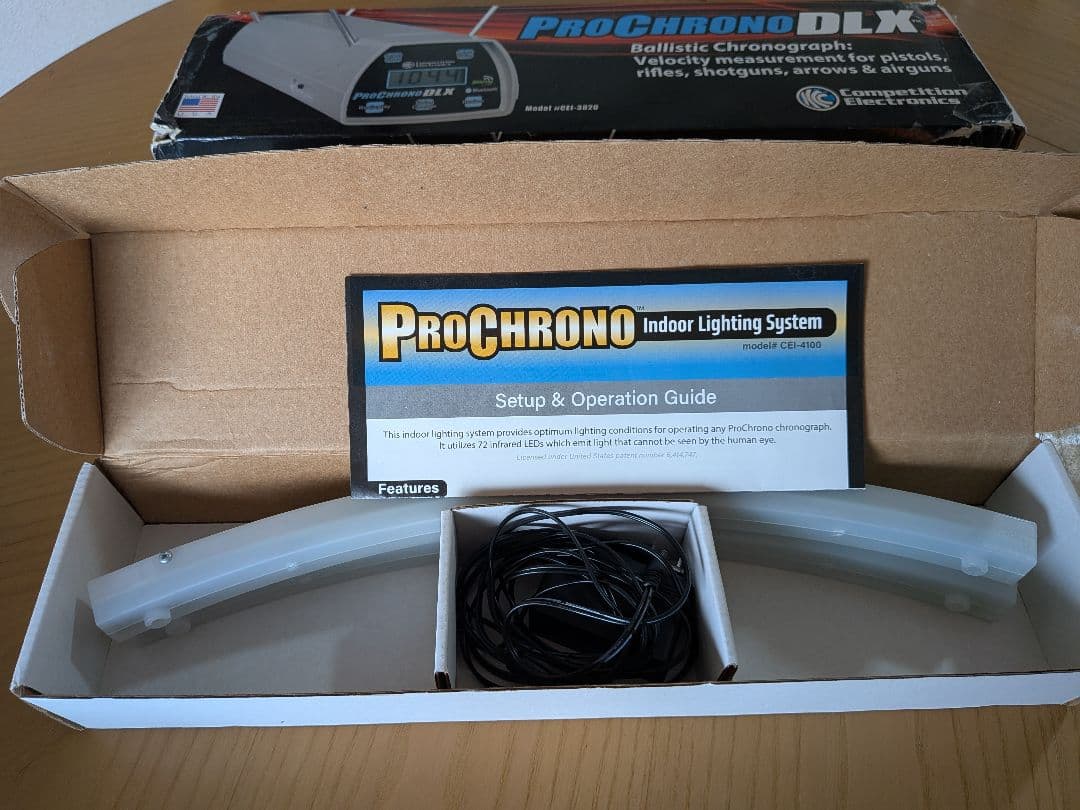 弾速計(ProChrono DLX)