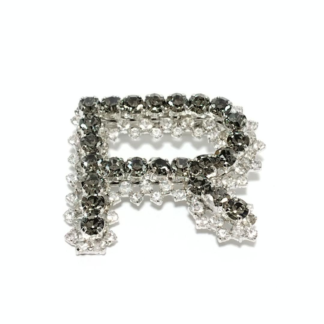 ROCHAS　ロシャス　ブローチ　ビジュー　約5.0×4.5cm　アクセサリー