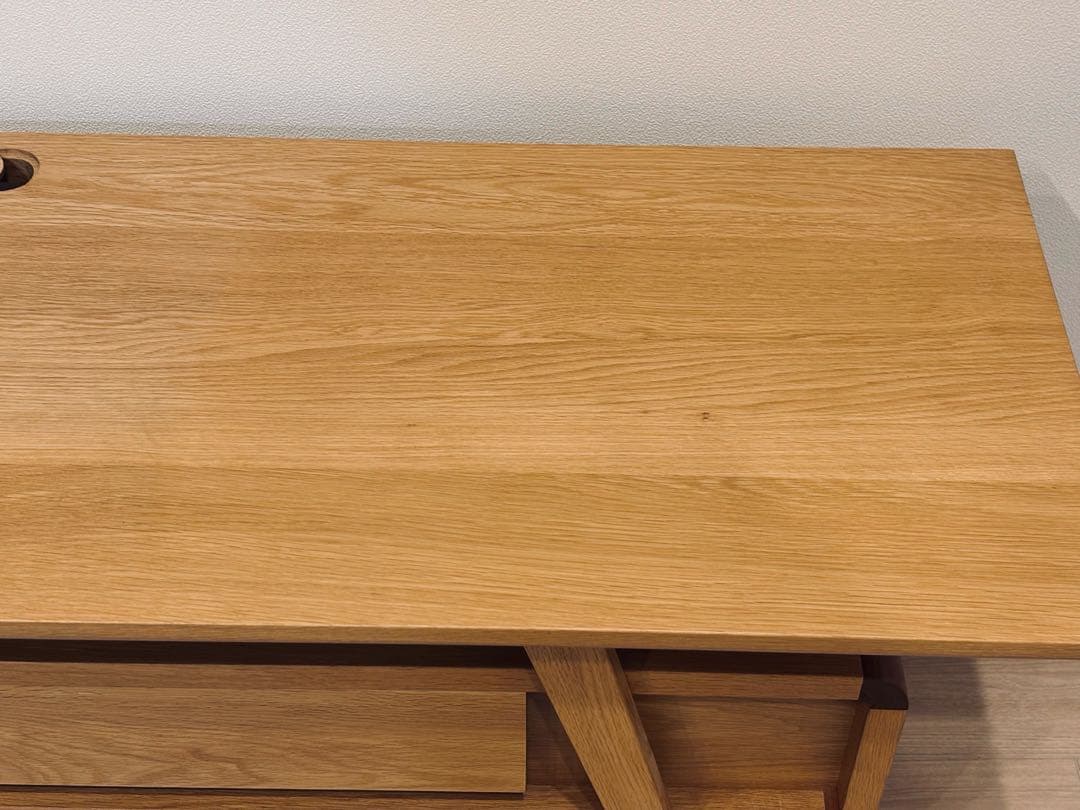 MUKU工房　ナラ材　テレビボード