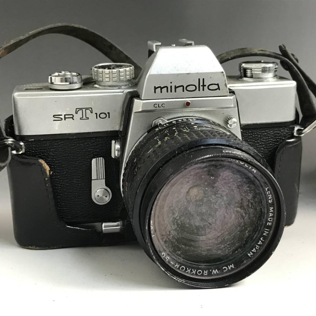 昭和レトロ フィルムカメラ 5台 一眼等 (Kinica C35/Fujica