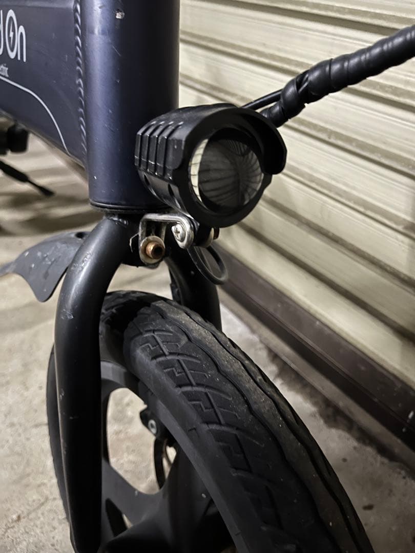 未整備　電動アシスト　HOLD ON Q1 14インチ　折り畳み自転車