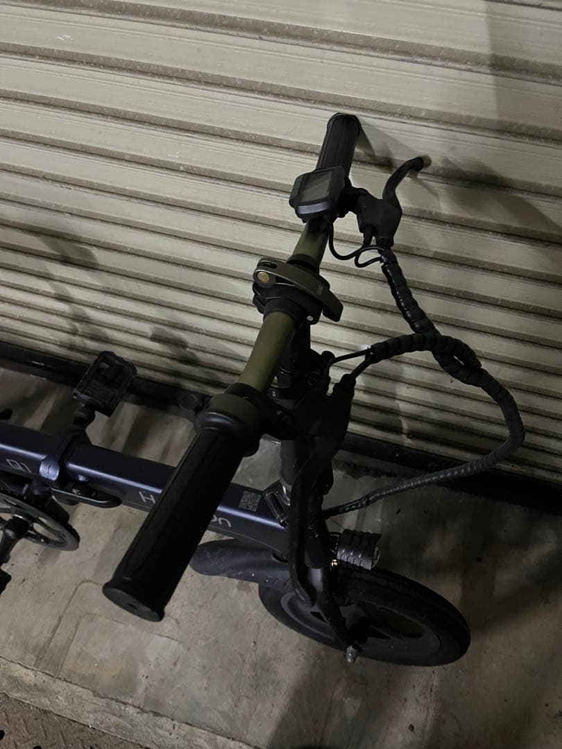 未整備　電動アシスト　HOLD ON Q1 14インチ　折り畳み自転車