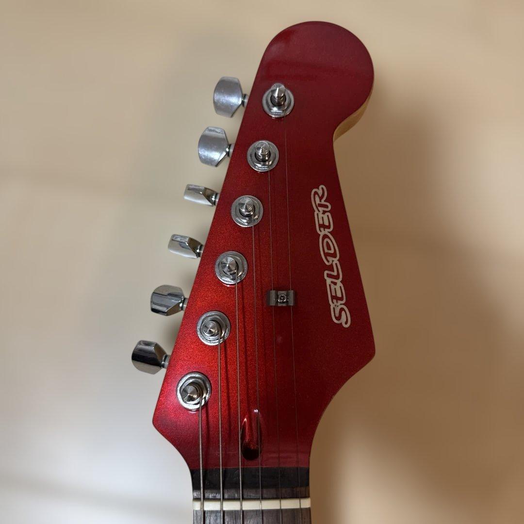 SELDER セルダー エレキギター レッド