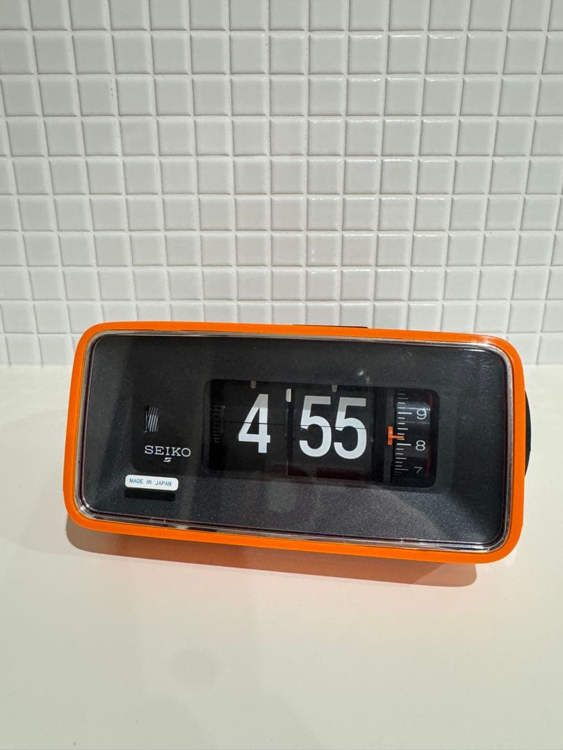 【レア】セイコー SEIKO DP691T パタパタ時計 目覚まし時計4点セット